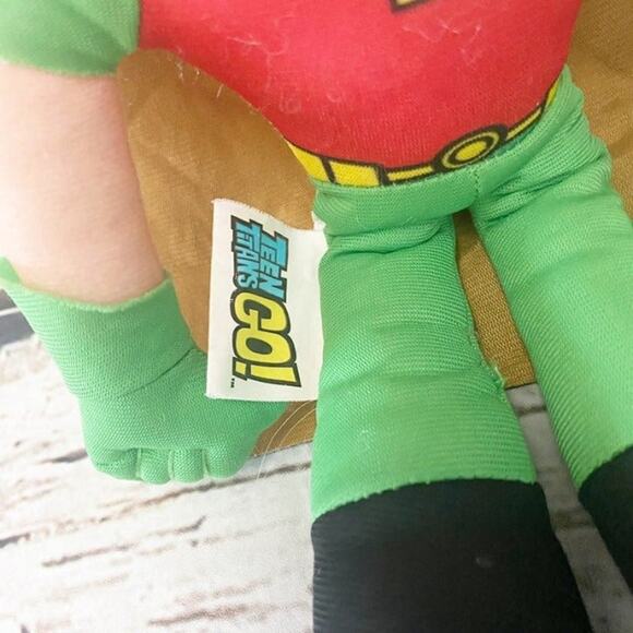 TEEN TITANS GO Robin Plush 16" - Picture 2 of 4